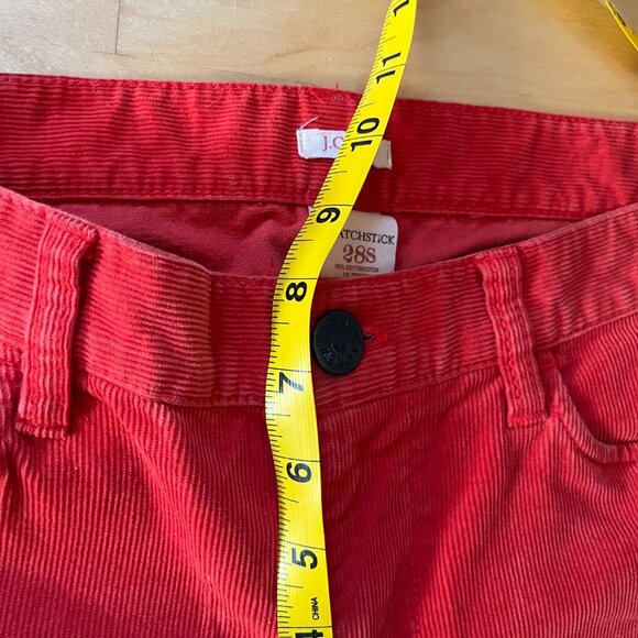 J. Crew Corduroy Jeans Matchstick Apricot 28S - Picture 8 of 10